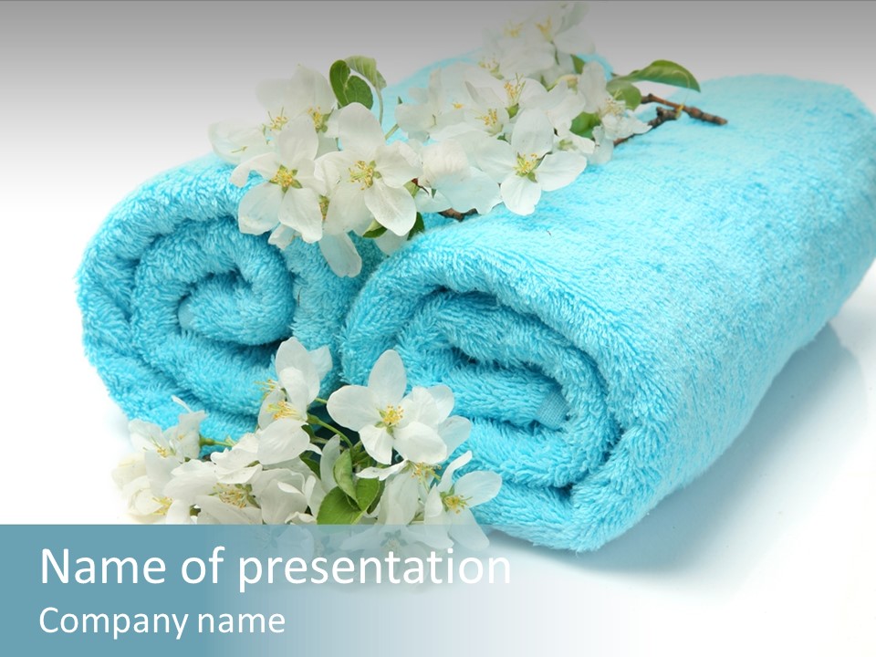 Aromatherapy Spa Background PowerPoint Template