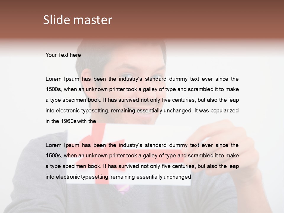 Good Right Thumb PowerPoint Template