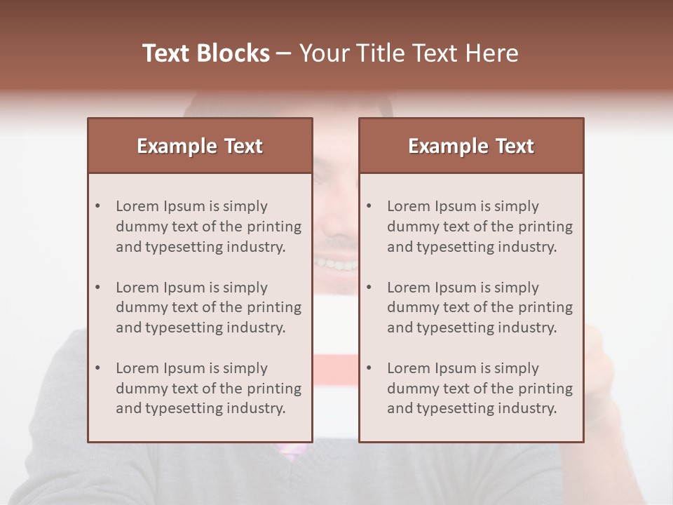 Good Right Thumb PowerPoint Template