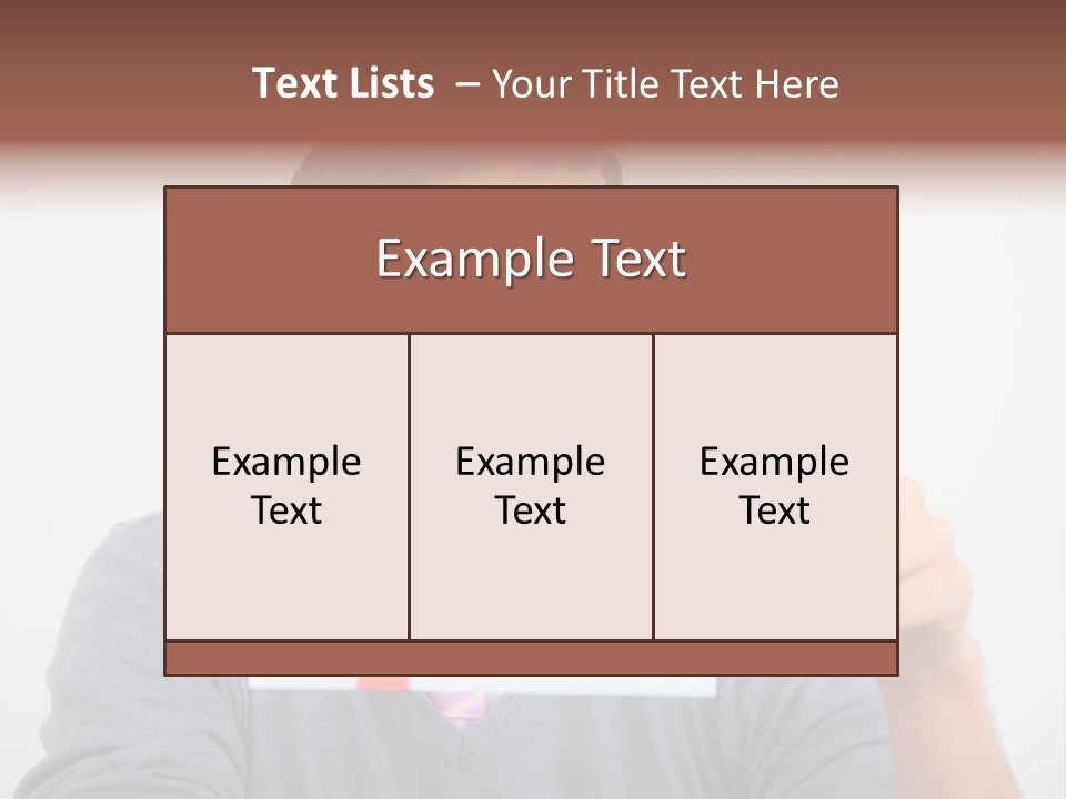 Good Right Thumb PowerPoint Template