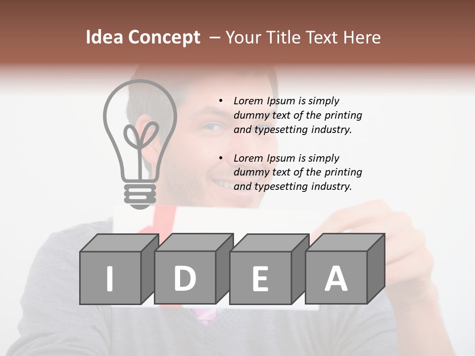 Good Right Thumb PowerPoint Template