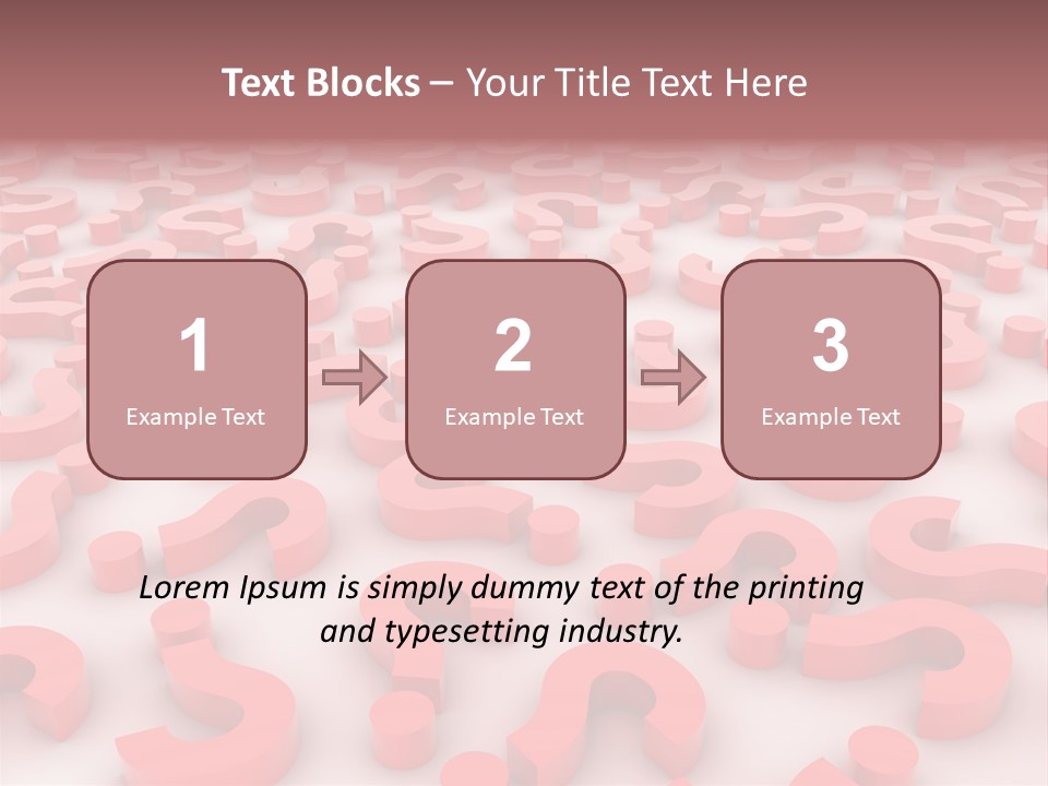 River Scenic Icon PowerPoint Template