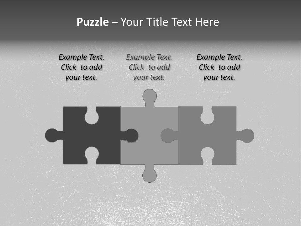 Machinery Shiny Steel PowerPoint Template