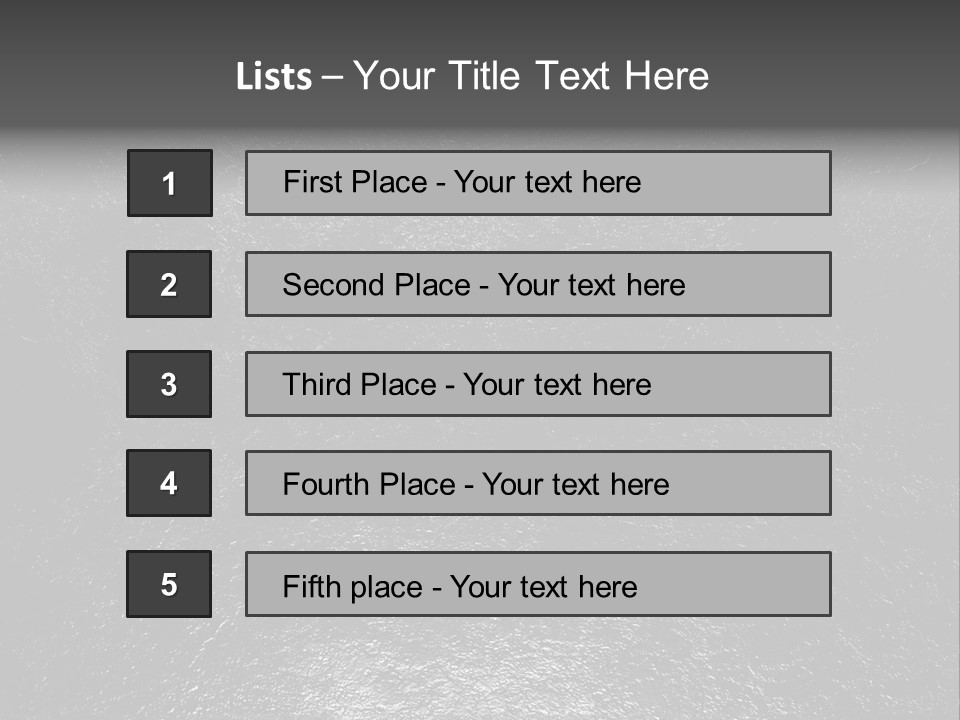 Machinery Shiny Steel PowerPoint Template