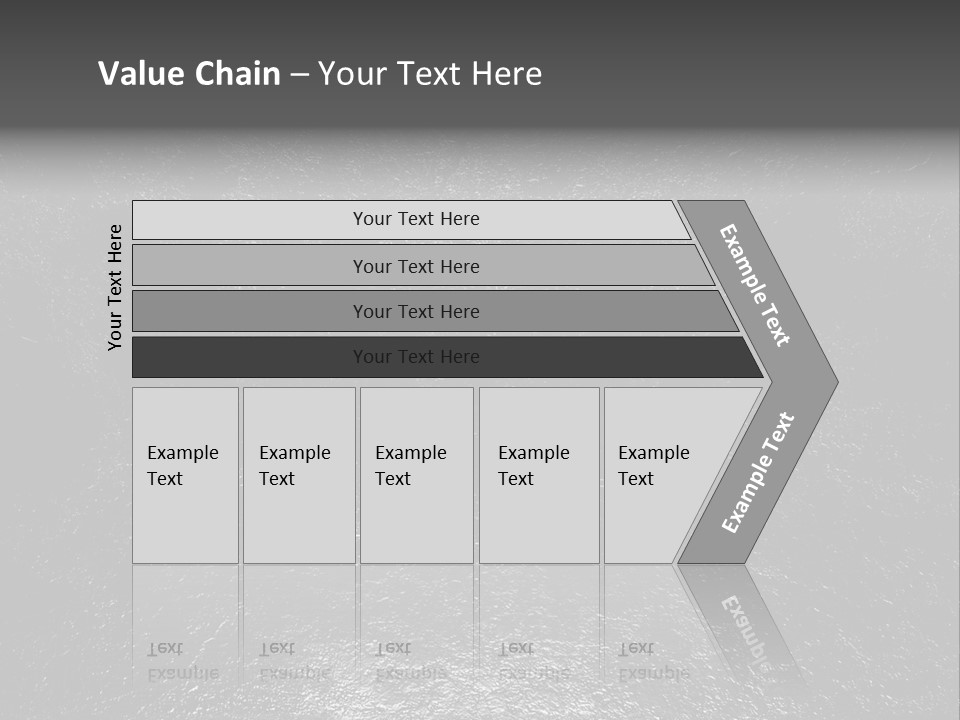 Machinery Shiny Steel PowerPoint Template
