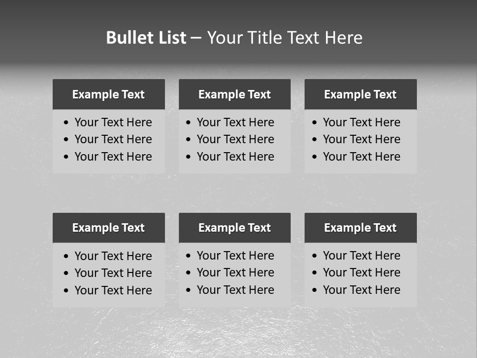 Machinery Shiny Steel PowerPoint Template