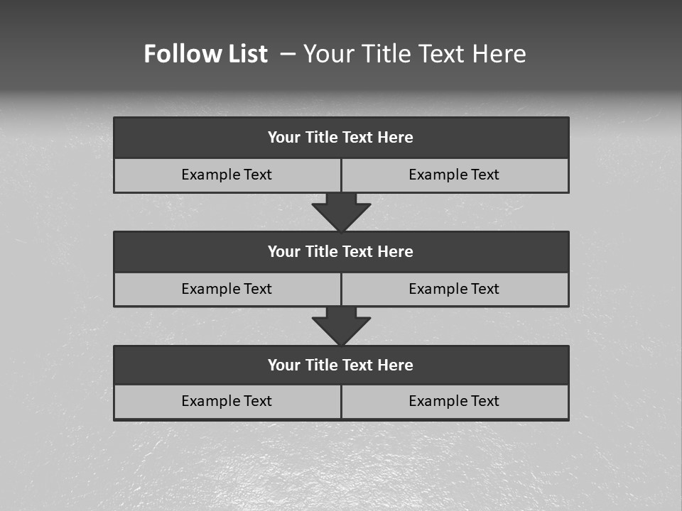 Machinery Shiny Steel PowerPoint Template