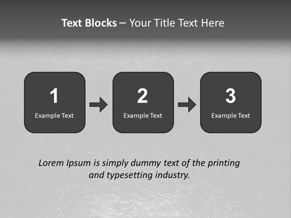 Machinery Shiny Steel PowerPoint Template