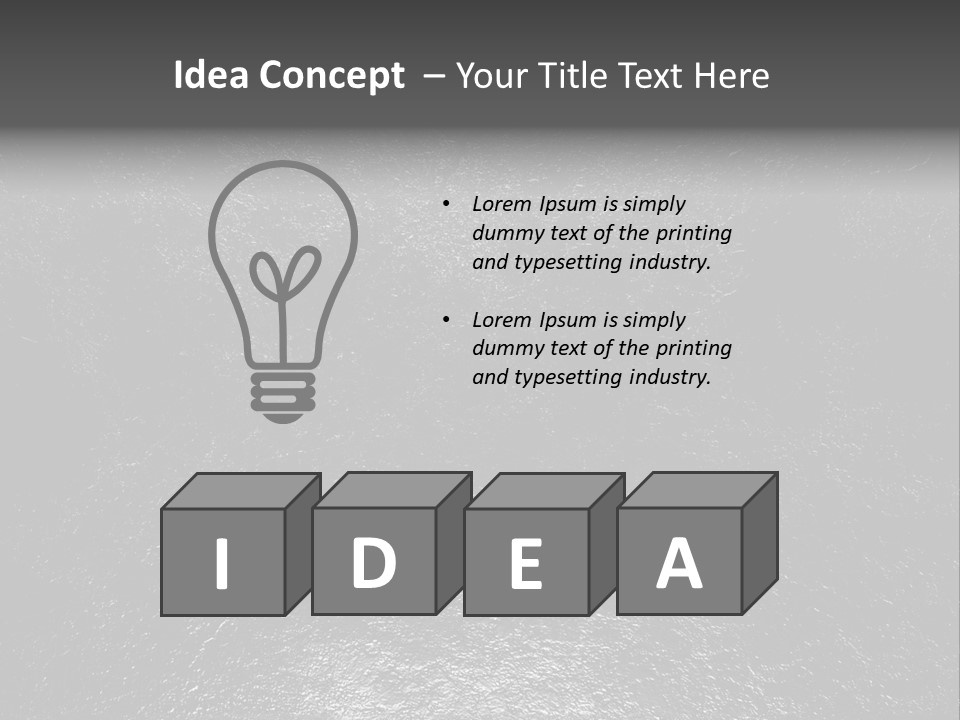 Machinery Shiny Steel PowerPoint Template