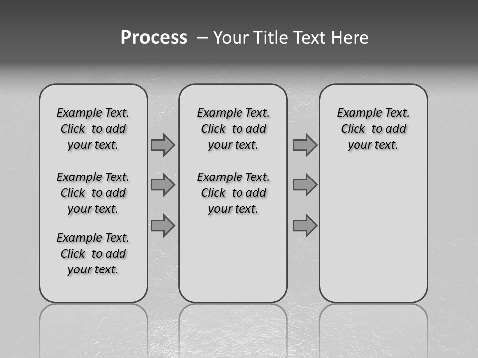 Machinery Shiny Steel PowerPoint Template