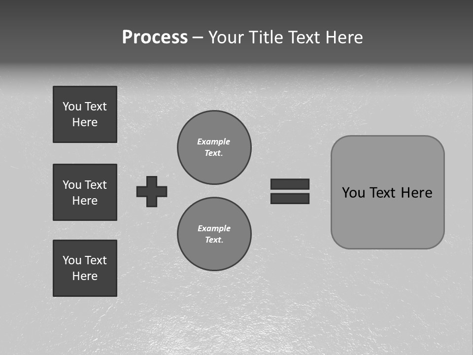 Machinery Shiny Steel PowerPoint Template