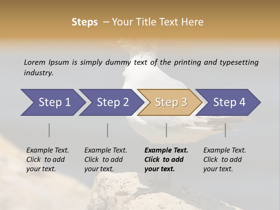 Species Mediterranean Birdwatching PowerPoint Template