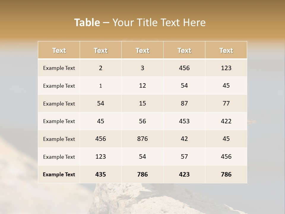 Species Mediterranean Birdwatching PowerPoint Template