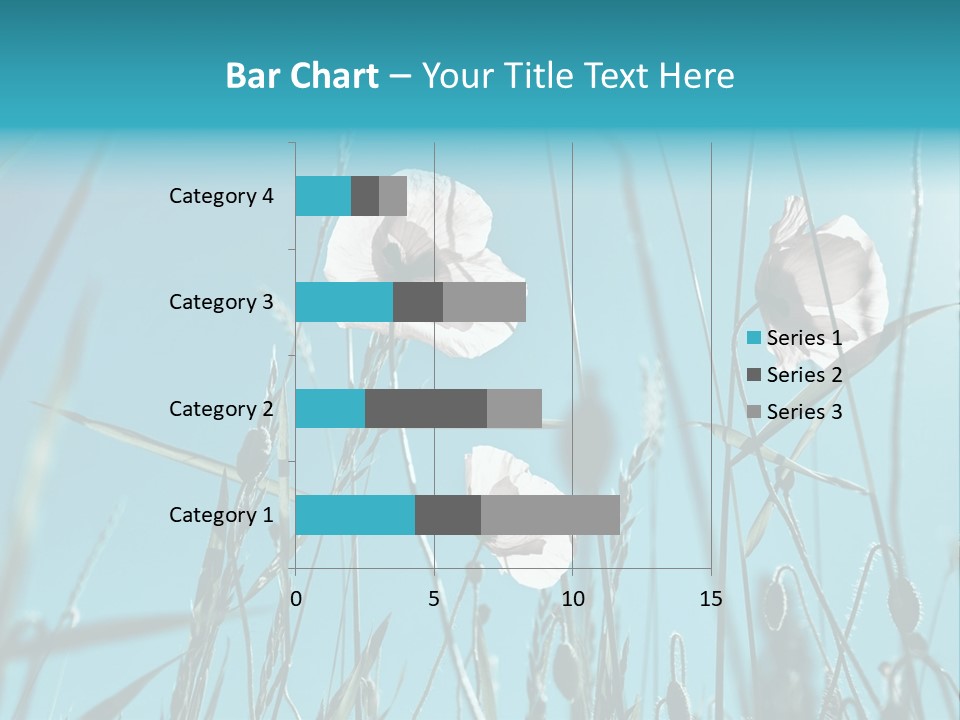 Green Background Botanical PowerPoint Template