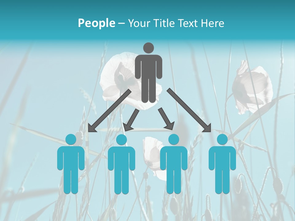 Green Background Botanical PowerPoint Template