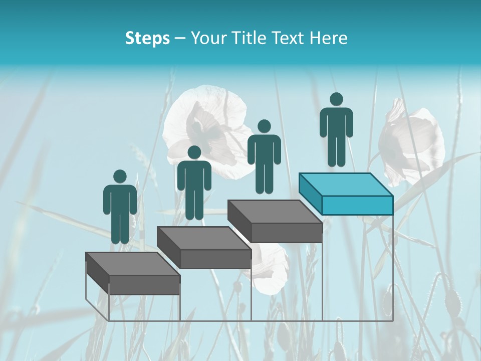 Green Background Botanical PowerPoint Template