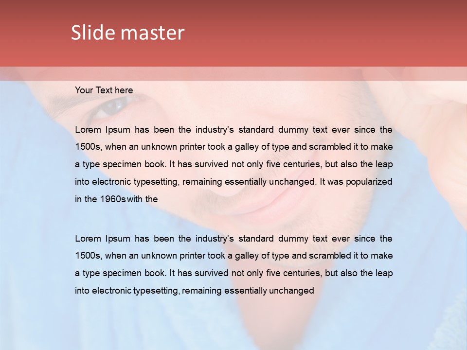 Manicure Eyebrows Cut PowerPoint Template