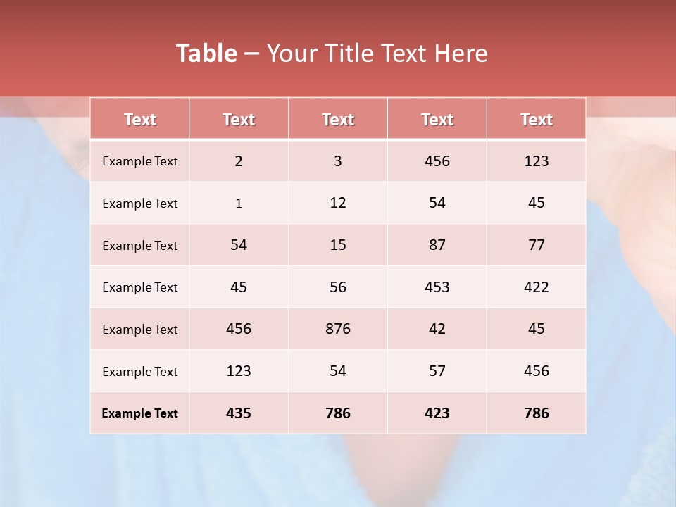 Manicure Eyebrows Cut PowerPoint Template