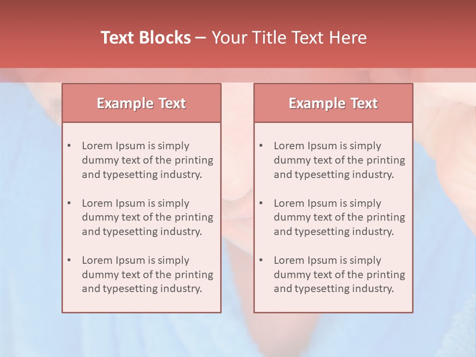 Manicure Eyebrows Cut PowerPoint Template