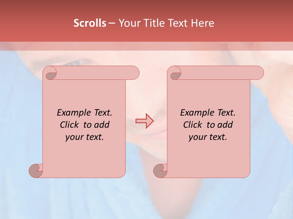 Manicure Eyebrows Cut PowerPoint Template