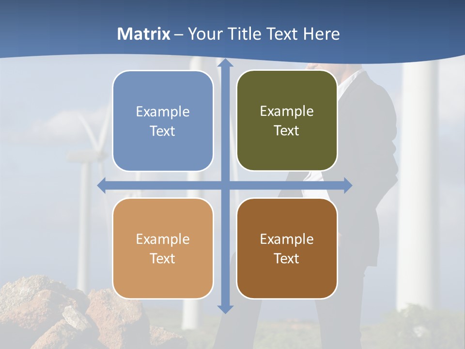 Telephone Propeller Outdoors PowerPoint Template