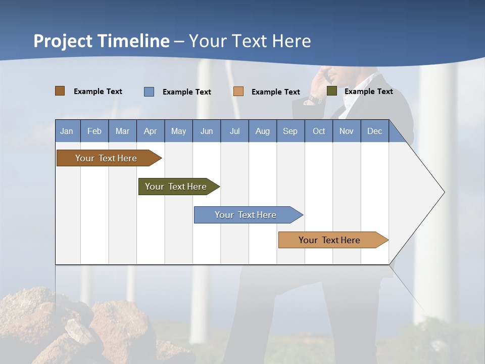 Telephone Propeller Outdoors PowerPoint Template