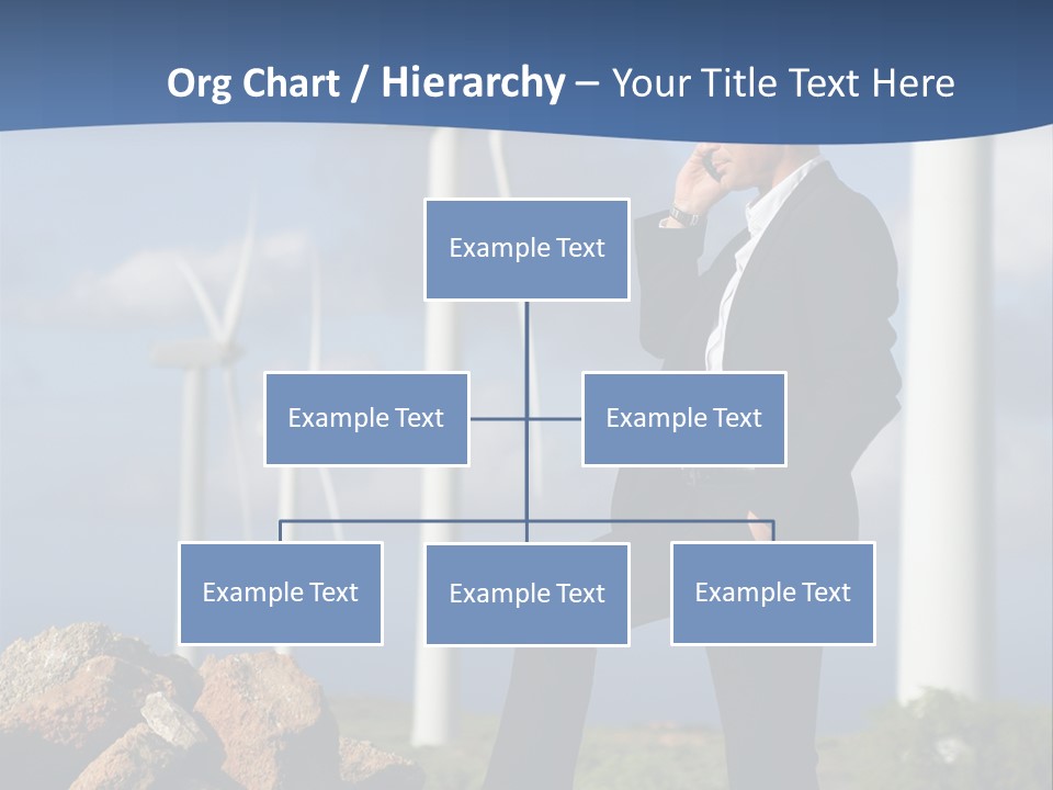 Telephone Propeller Outdoors PowerPoint Template