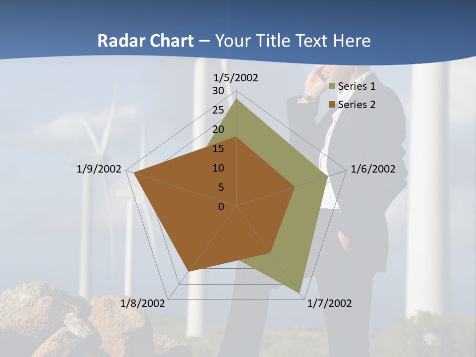 Telephone Propeller Outdoors PowerPoint Template