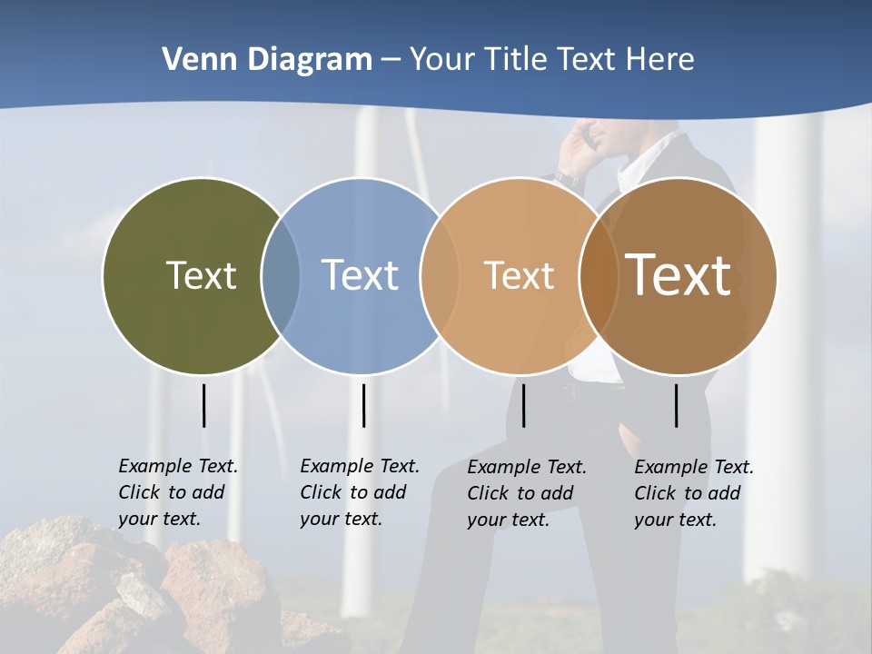 Telephone Propeller Outdoors PowerPoint Template