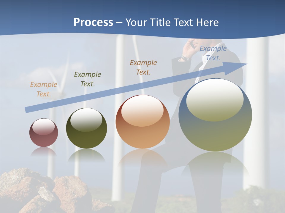 Telephone Propeller Outdoors PowerPoint Template