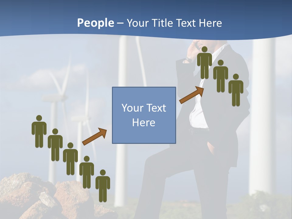 Telephone Propeller Outdoors PowerPoint Template