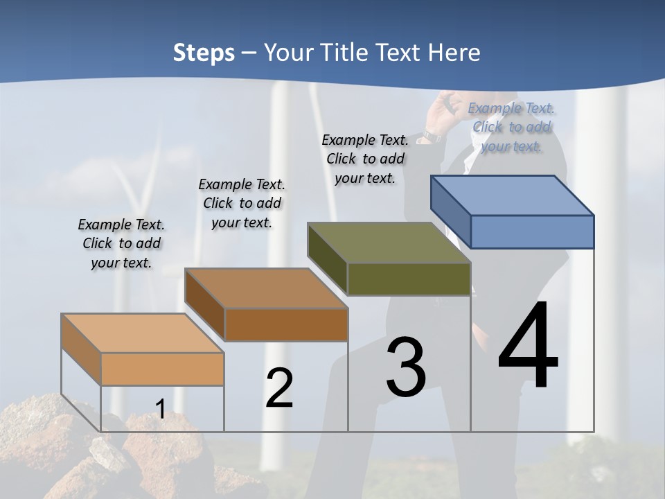 Telephone Propeller Outdoors PowerPoint Template