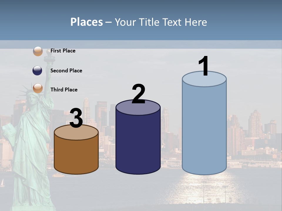 River Scenic Icon PowerPoint Template
