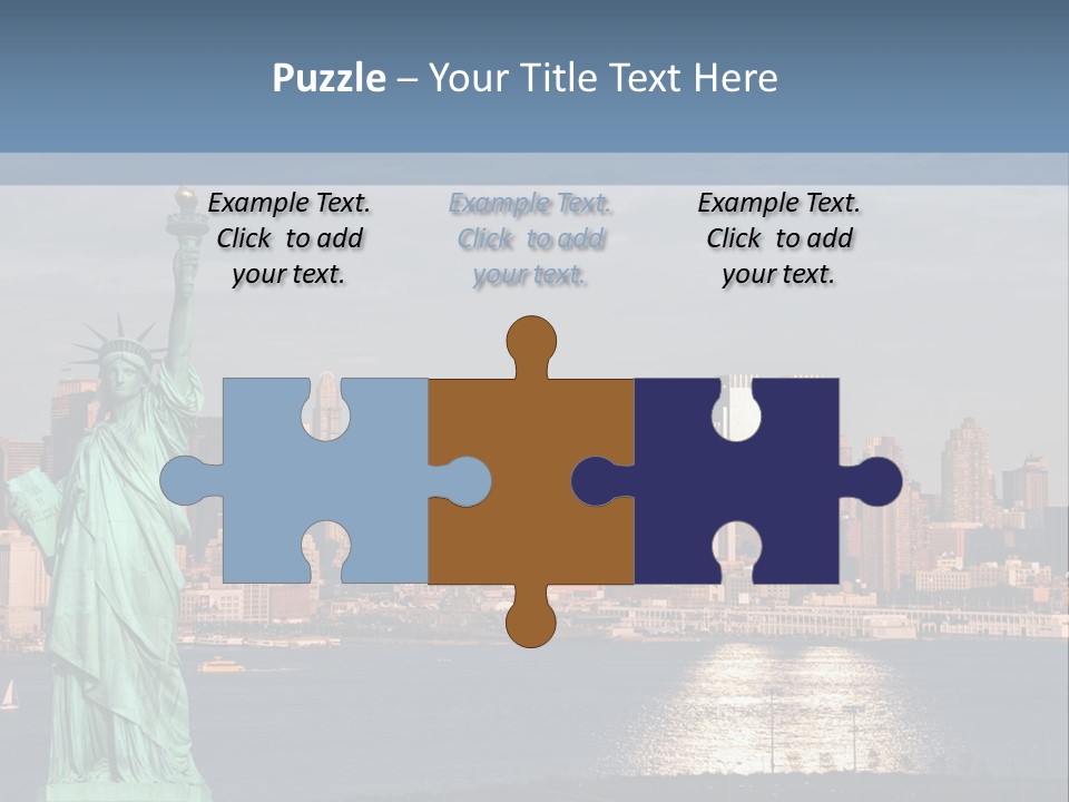 River Scenic Icon PowerPoint Template