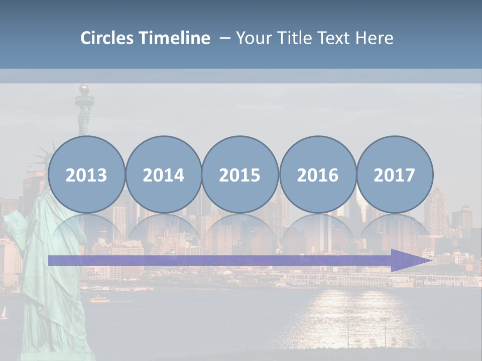 River Scenic Icon PowerPoint Template