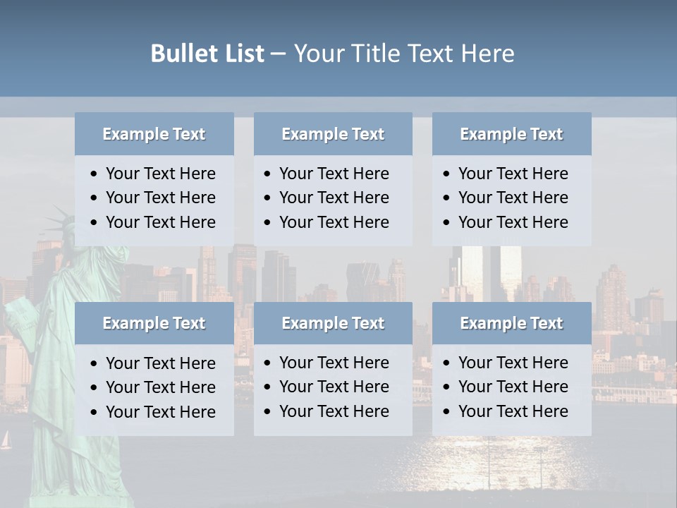 River Scenic Icon PowerPoint Template