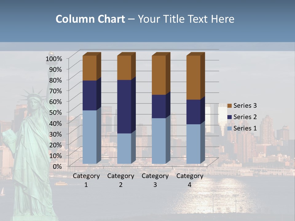 River Scenic Icon PowerPoint Template