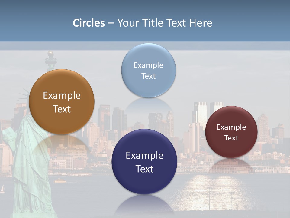 River Scenic Icon PowerPoint Template