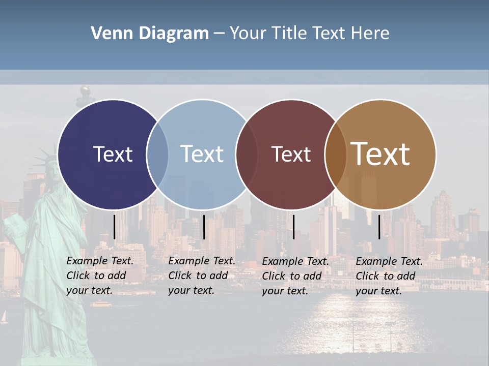 River Scenic Icon PowerPoint Template