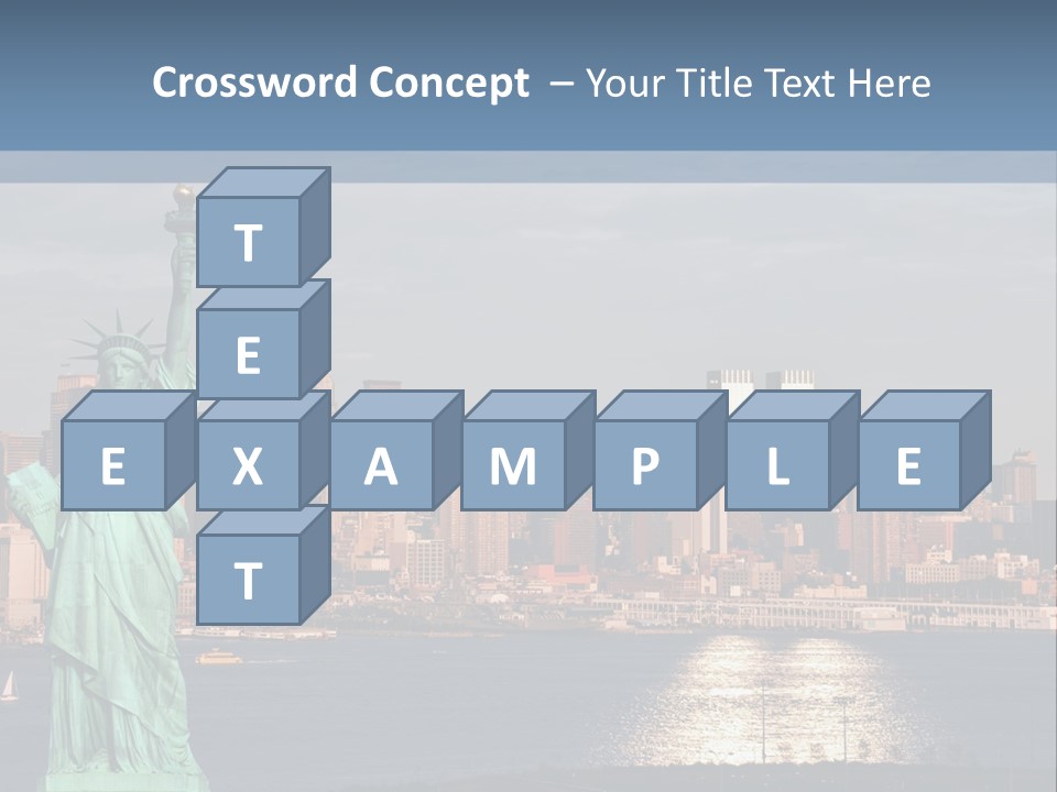 River Scenic Icon PowerPoint Template