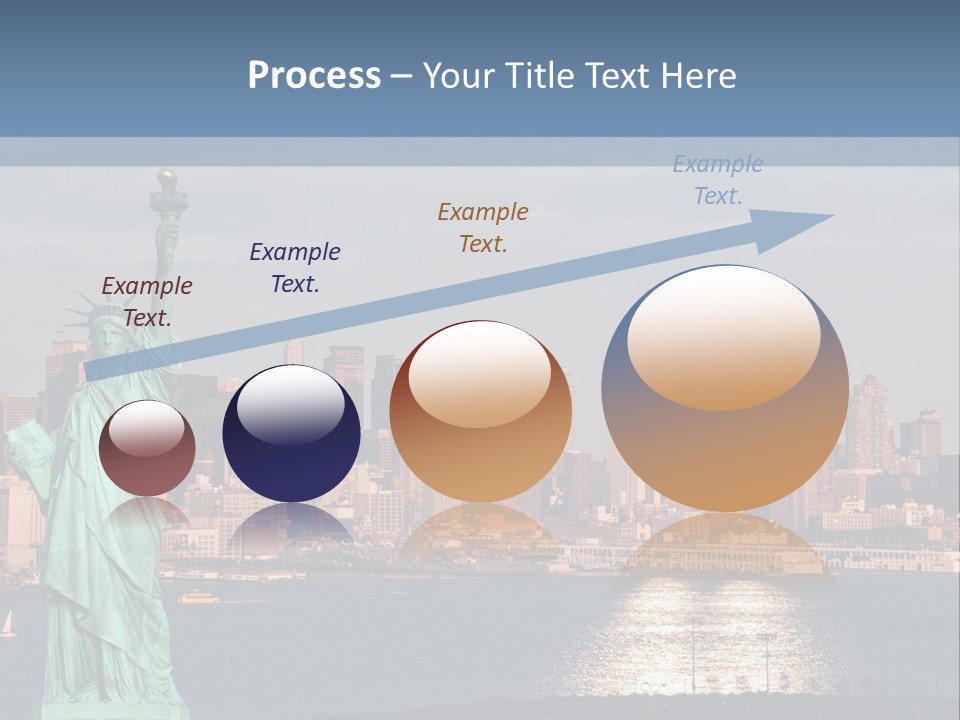 River Scenic Icon PowerPoint Template