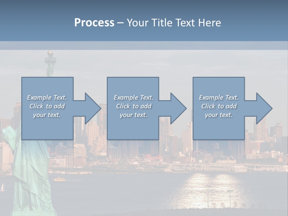 River Scenic Icon PowerPoint Template