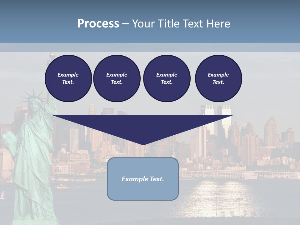 River Scenic Icon PowerPoint Template