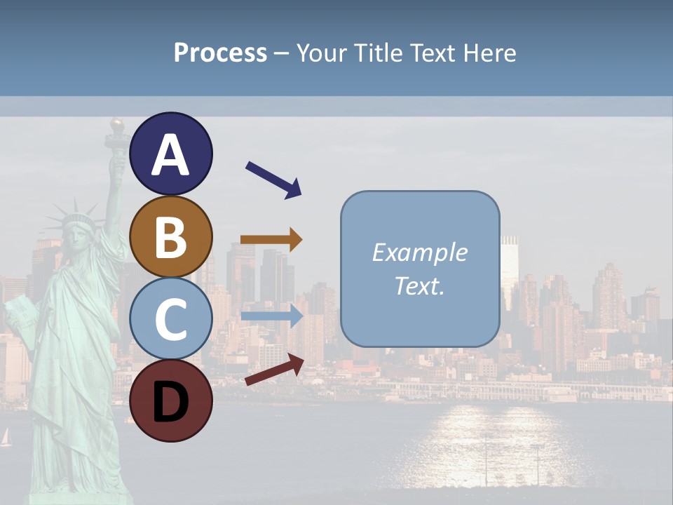 River Scenic Icon PowerPoint Template