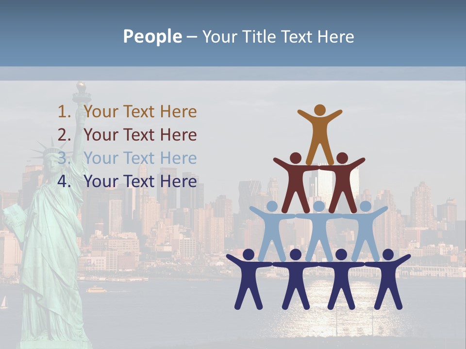 River Scenic Icon PowerPoint Template