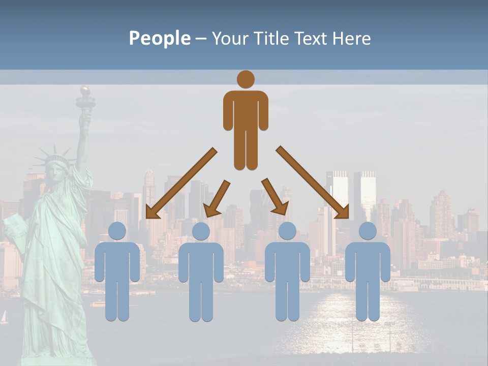 River Scenic Icon PowerPoint Template