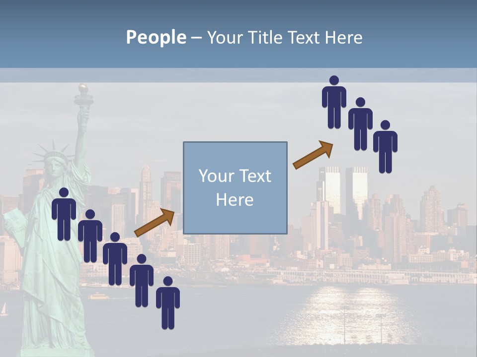 River Scenic Icon PowerPoint Template