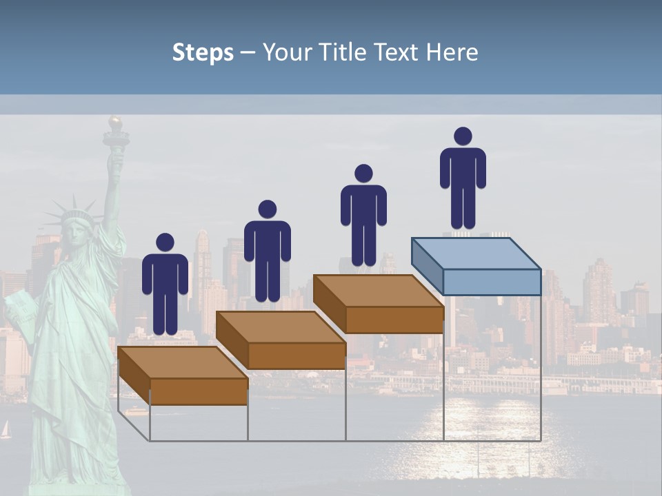 River Scenic Icon PowerPoint Template