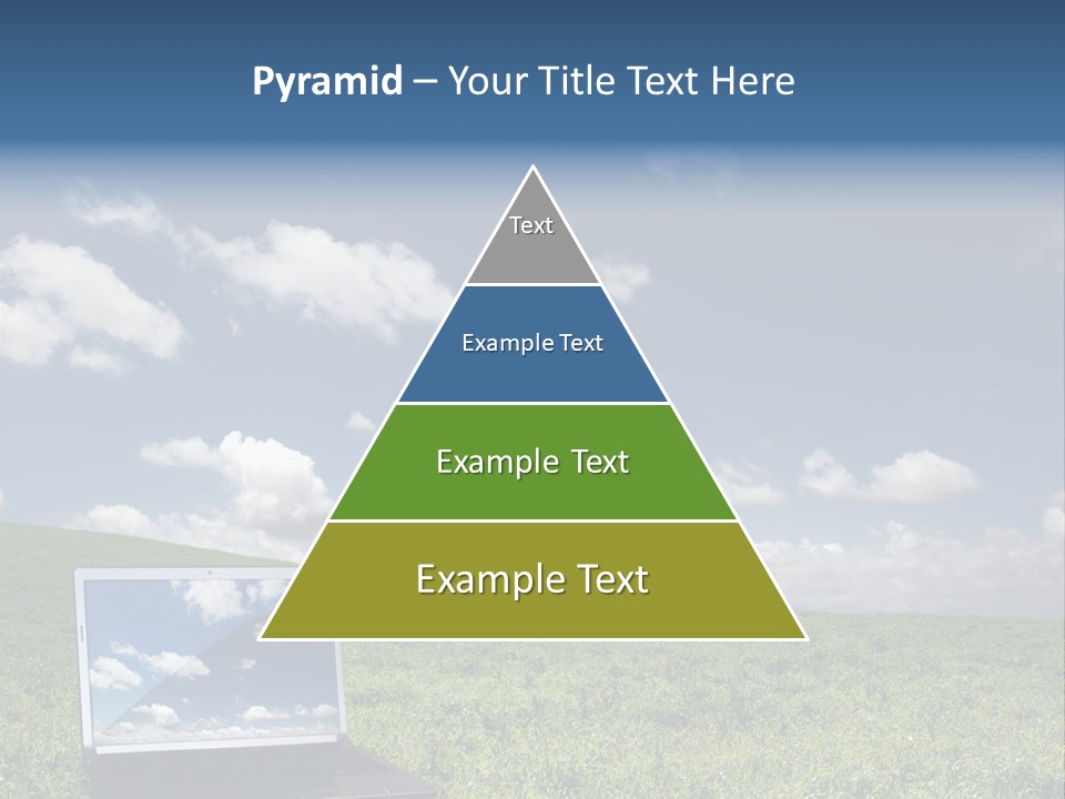 Freedom Blue Mobility PowerPoint Template