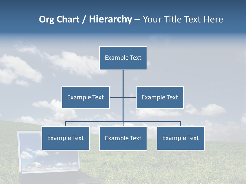Freedom Blue Mobility PowerPoint Template